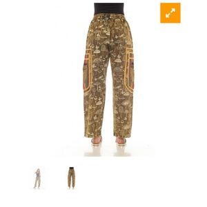 Pants Butterfly Mushroom Yoga new